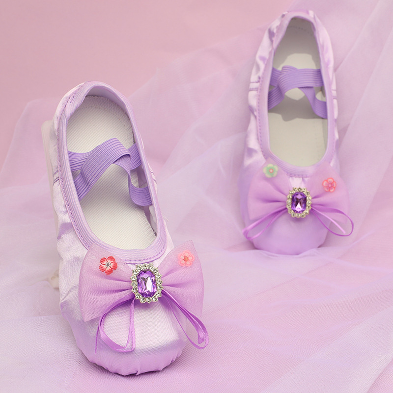 Women'S Xc Shoes - Girls Flower Dance Shoes Soft Sole