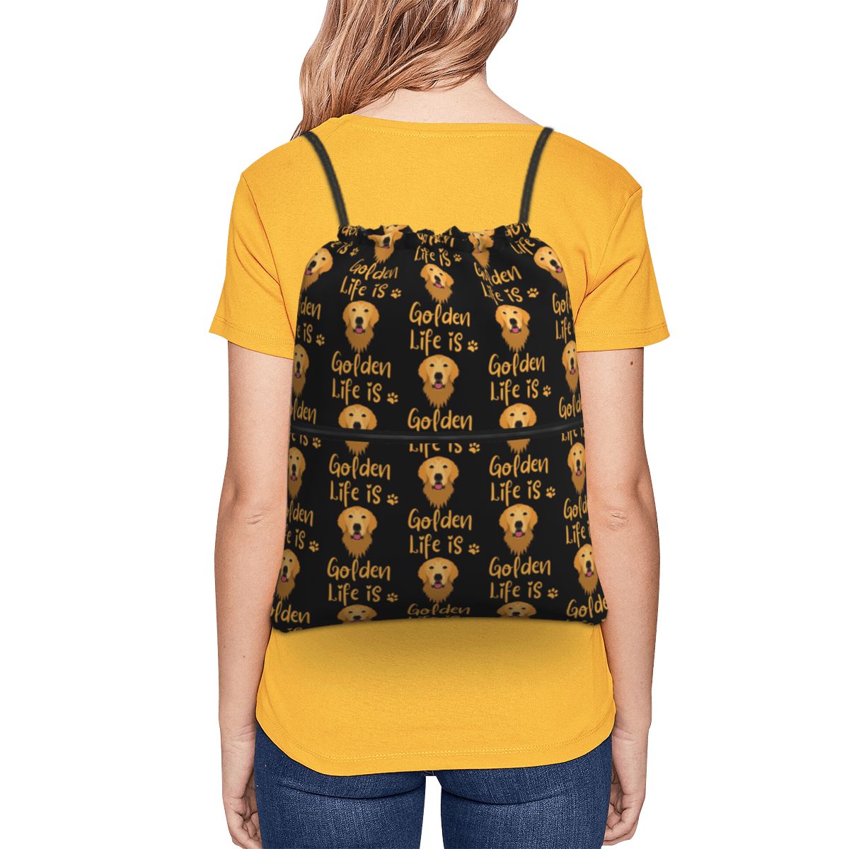 GOLDEN RETRIEVER Quote Backpac - Women Shoes Quote 评论和价格