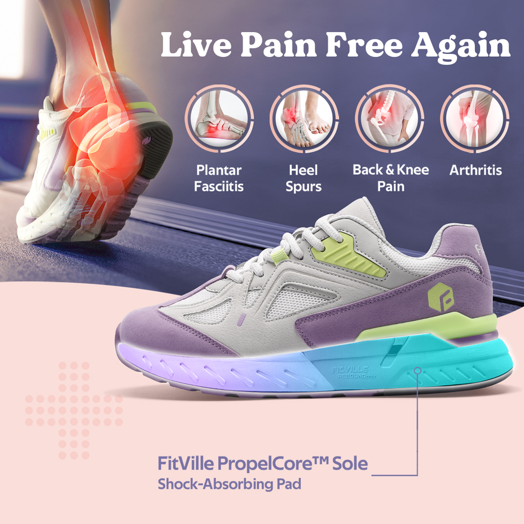 FitVille Women's Walking Shoes - Women'S Shoes In Wide Width 评论和价格