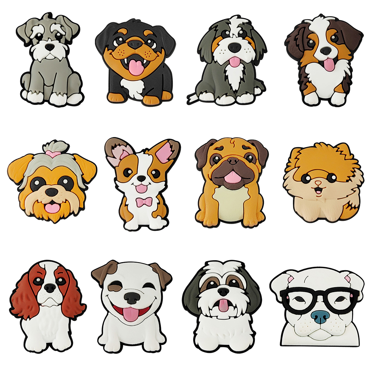 Cute Animals Dog Shoe Charms P - Croc Style Clog 评论和价格