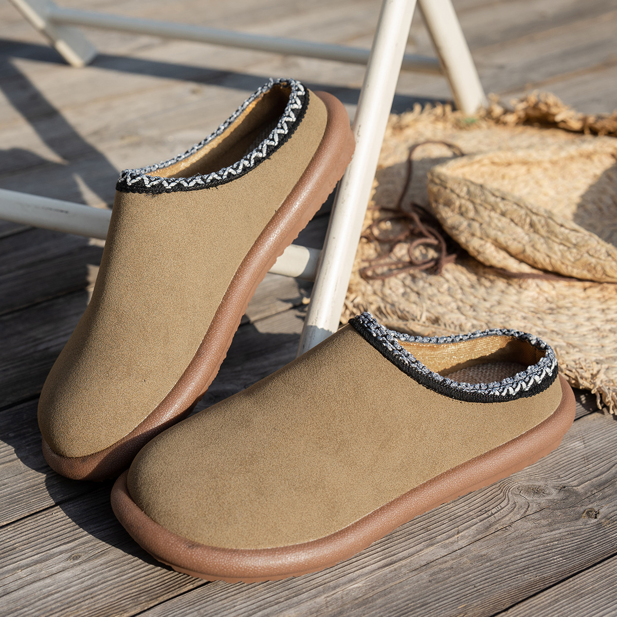 Women's 2025 Embroidered Slipp - Women'S Shoes In Wide Width 评论和价格