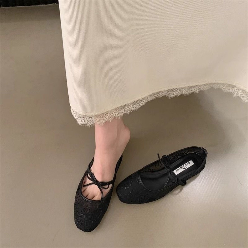1 Pair Elegant Slip On Design  - Shoes For Women Flats 评论和价格