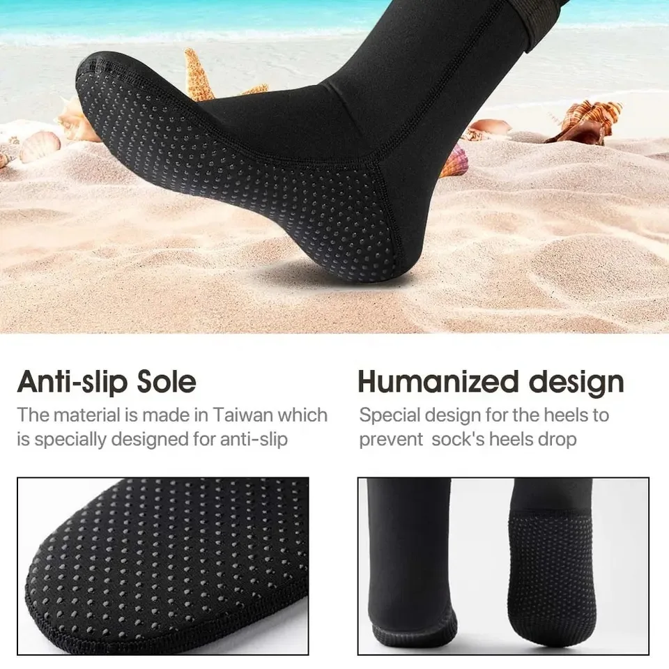 Neoprene Diving Socks 3mm Wets - Women'S Shoes For Neuropathy 评论和价格