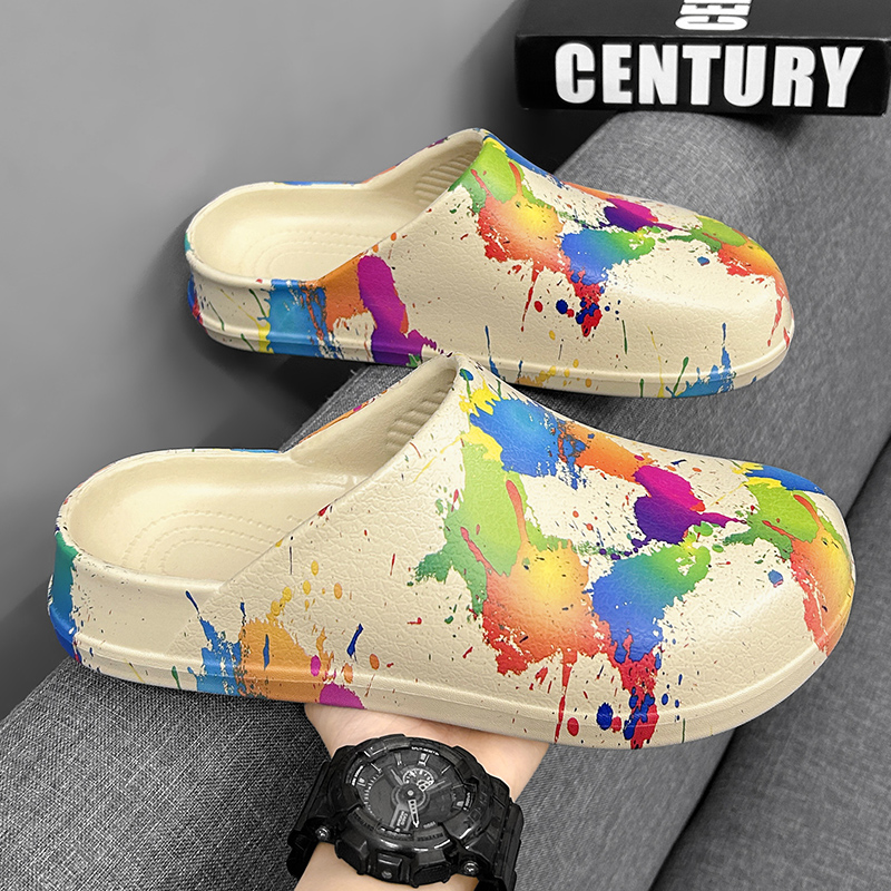 Men Women Graffiti Clogs EVA S - Women'S Shoes Water Resistant 评论和价格