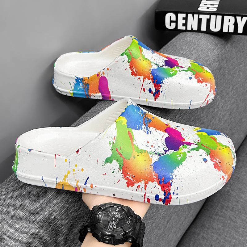 Men Women Graffiti Clogs EVA S - Women'S Shoes Water Resistant 评论和价格