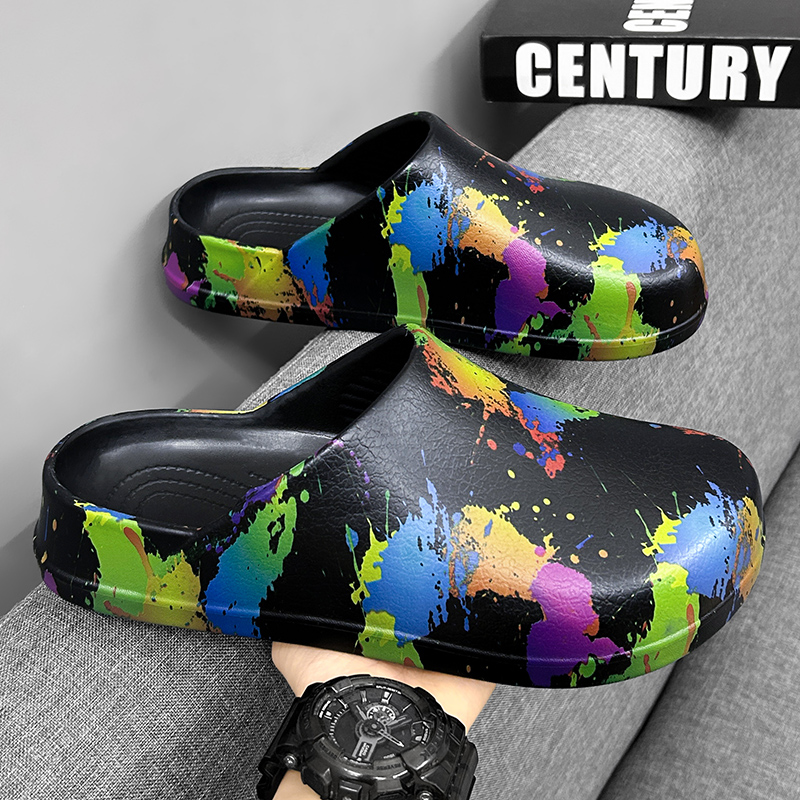 Men Women Graffiti Clogs EVA S - Women'S Shoes Water Resistant 评论和价格