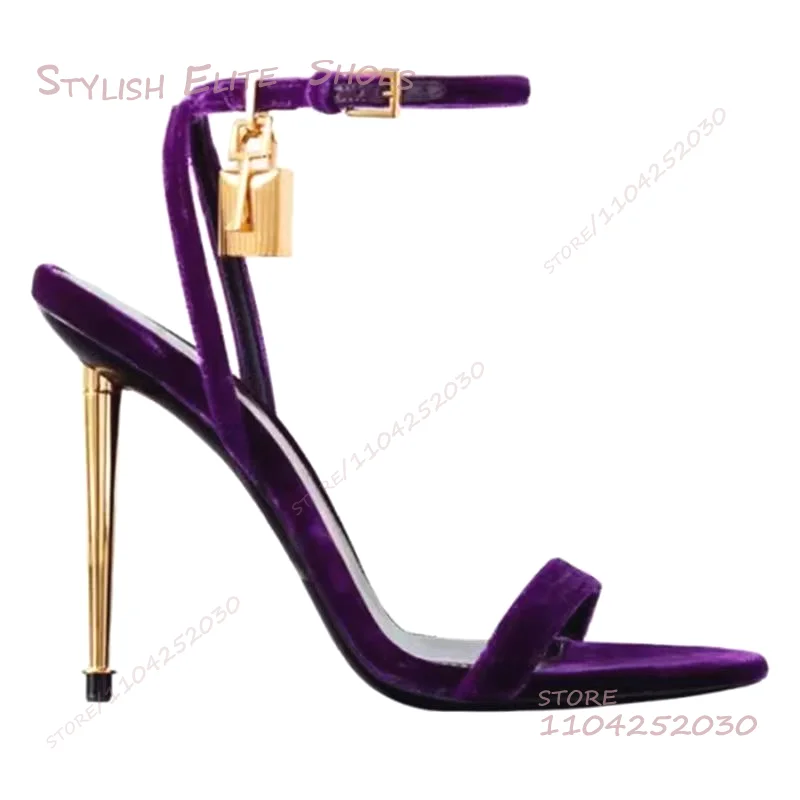 Gold Metal Stiletto Sandals Wo - Gold Chain Sandal 评论和价格
