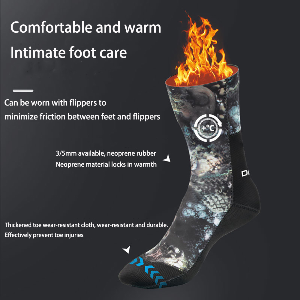 3/5/7mm Neoprene Camo Diving S - Women'S Shoes For Neuropathy 评论和价格