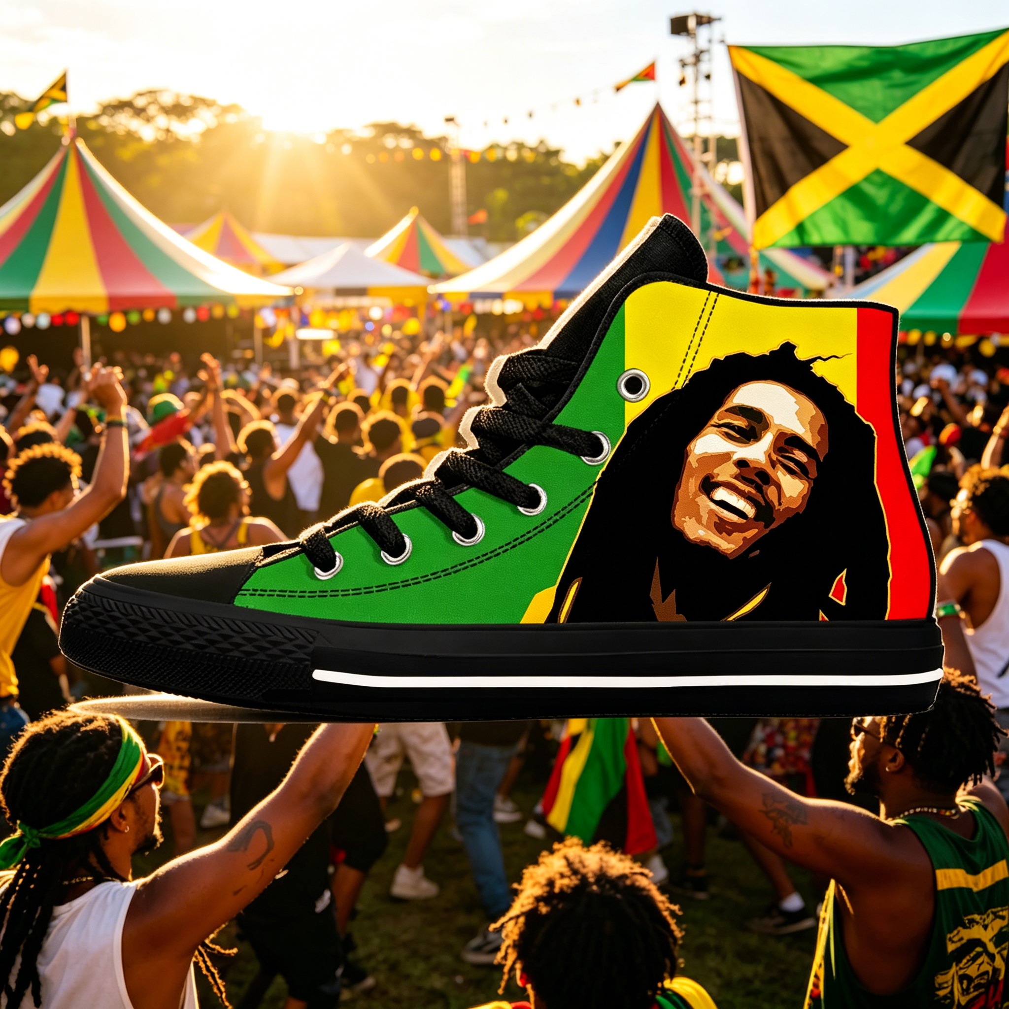 Bob Marley Quote Themed Custom - Women Shoes Quote 评论和价格