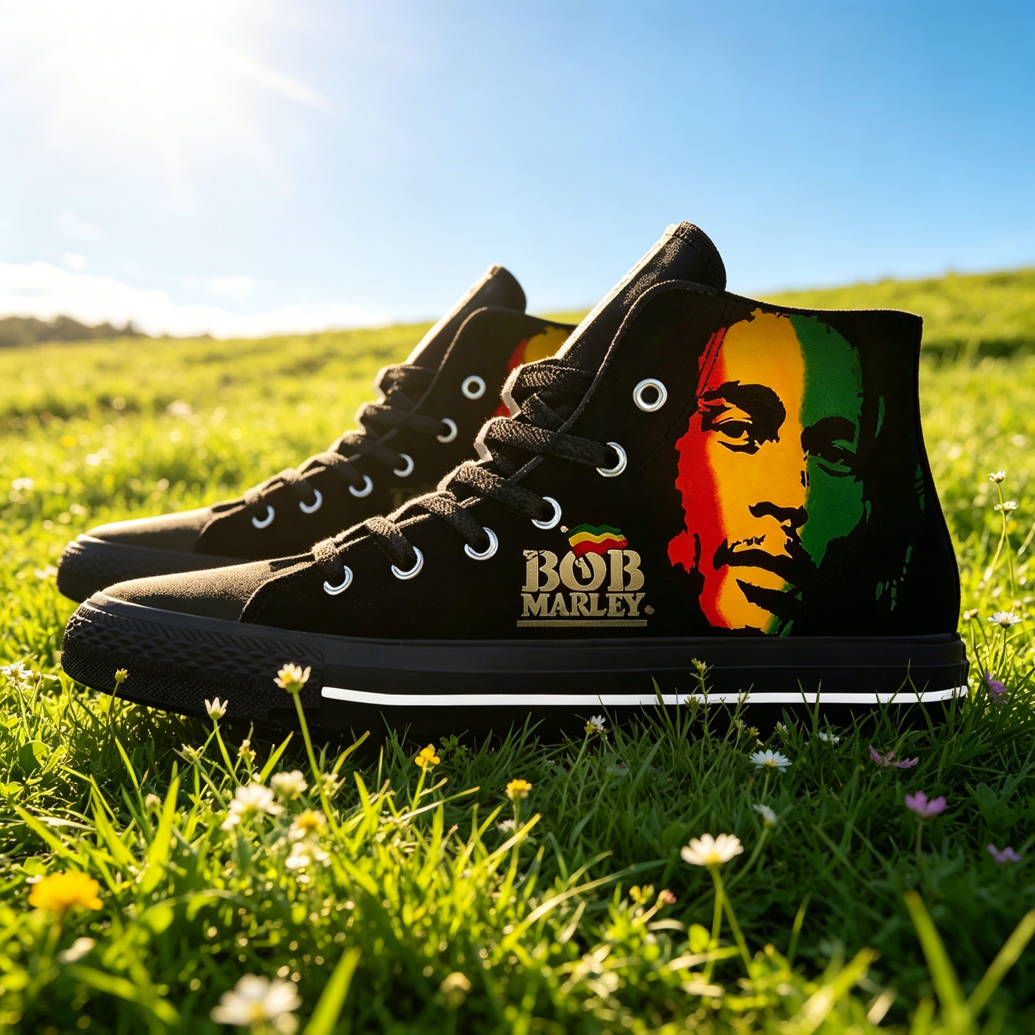 Bob Marley Quote Themed Custom - Women Shoes Quote 评论和价格