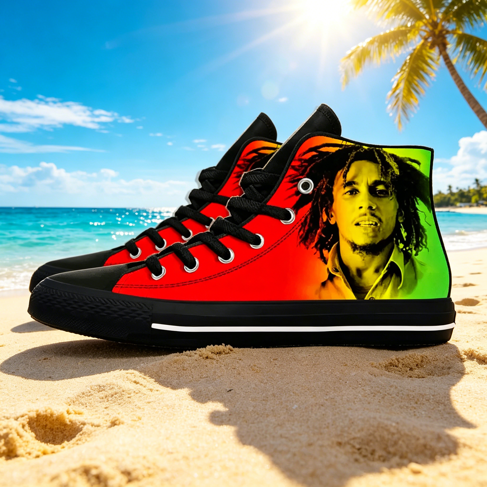 Bob Marley Quote Themed Custom - Women Shoes Quote 评论和价格