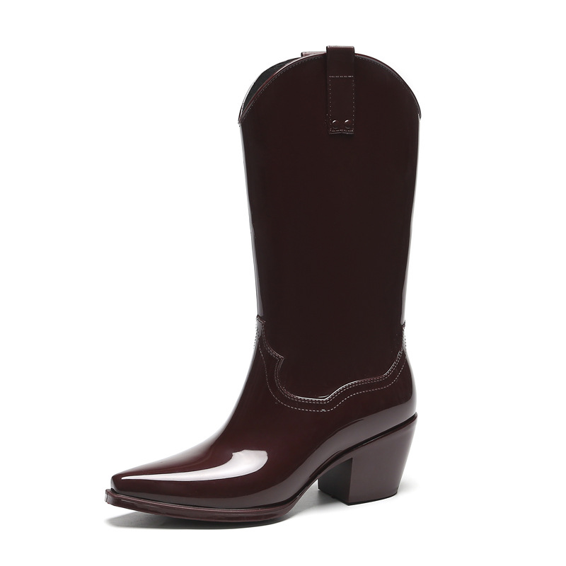 Long Rain Boots Women's Fashio - Women'S Shoes For Neuropathy 评论和价格