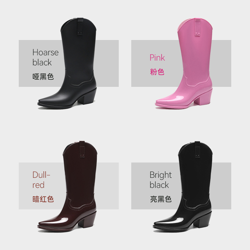 Long Rain Boots Women's Fashio - Women'S Shoes For Neuropathy 评论和价格
