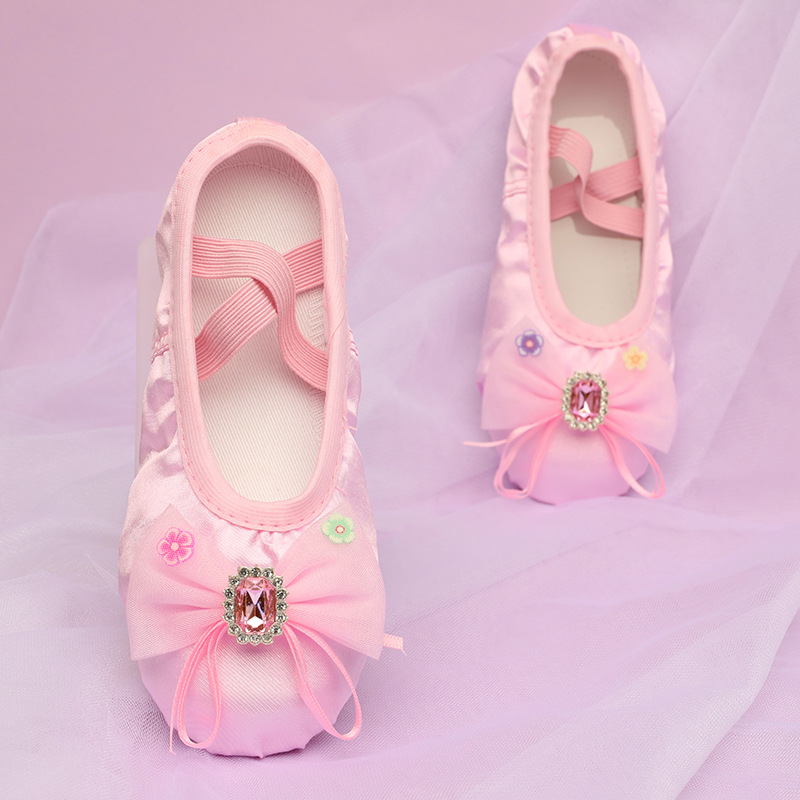 Girls Flower Dance Shoes Soft  - Women'S Xc Shoes 评论和价格