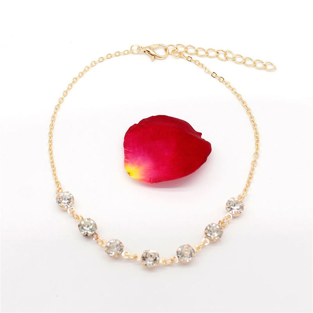 Foot Ankle Gold Silver Birthda - Gold Chain Sandal 评论和价格