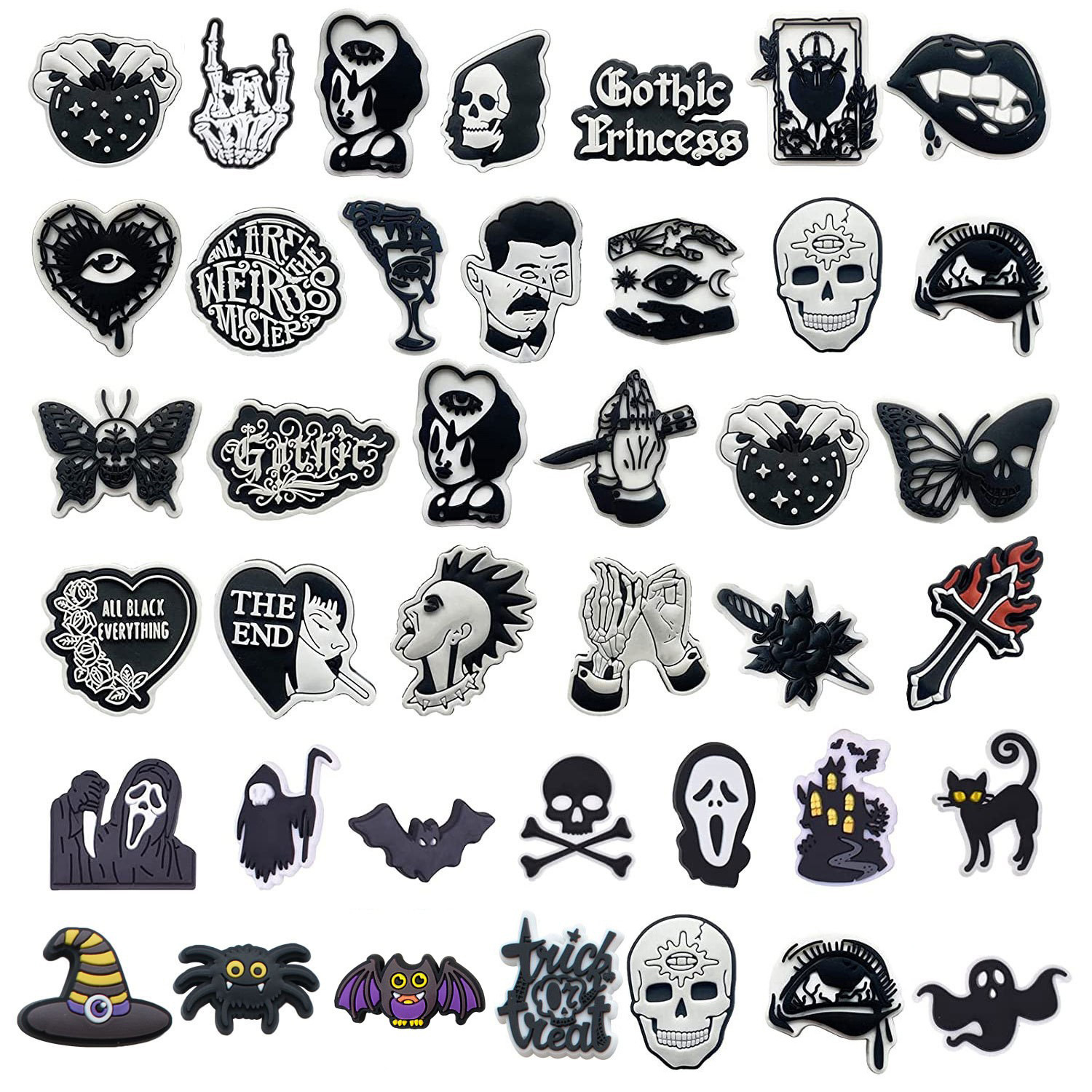 Horror Halloween Shoe Charms f - Croc Style Clog 评论和价格