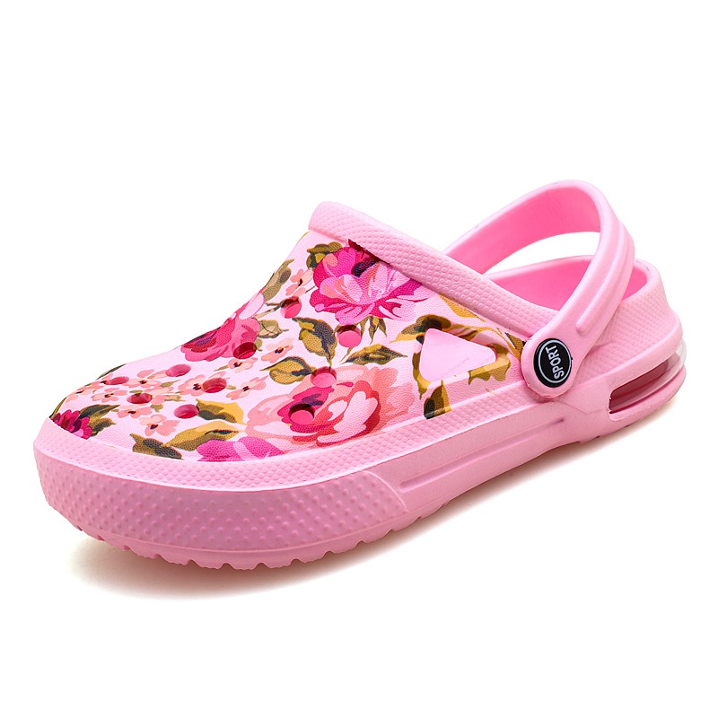 Summer Women Floral Graffiti C - Croc Style Clog 评论和价格