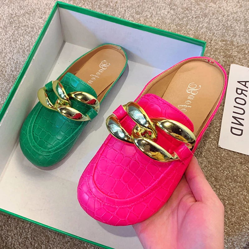 Fashion Women Slippers Plus Si - Gold Chain Sandal 评论和价格