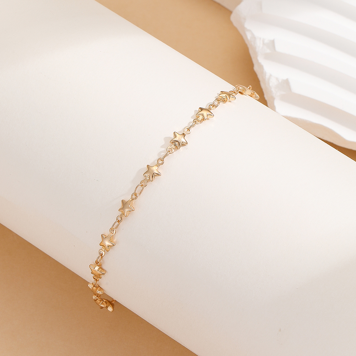 Bohemia Vintage Star Anklet Li - Gold Chain Sandal 评论和价格