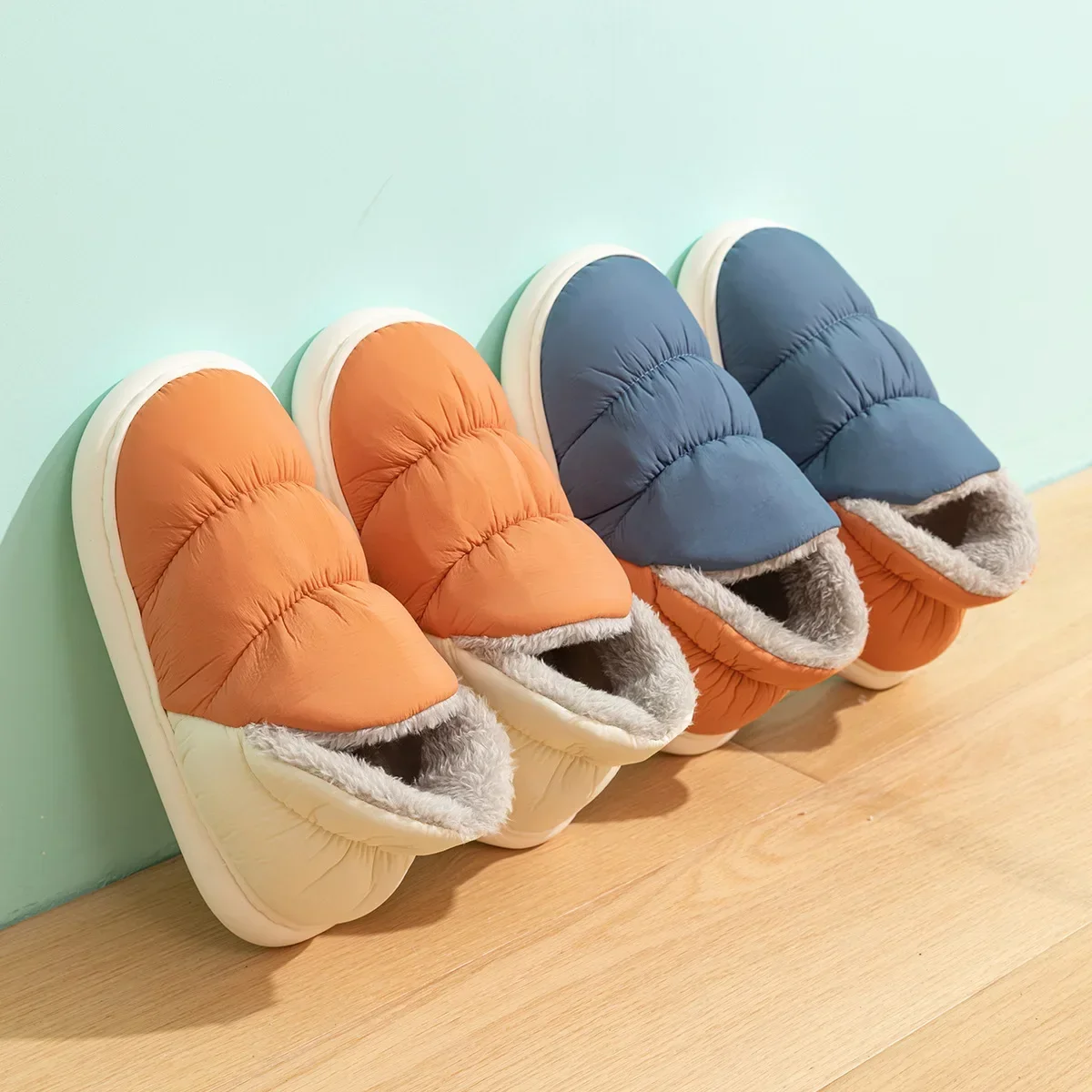 Women Men Slippers Winter Down - Women'S Shoes Water Resistant 评论和价格