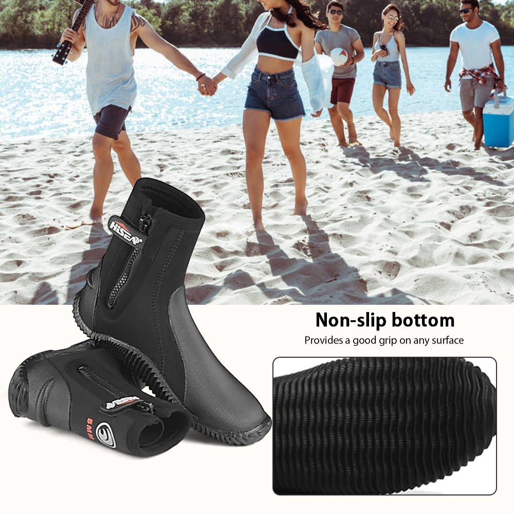 5mm Neoprene Dive Boots Wetsui - Women'S Shoes For Neuropathy 评论和价格