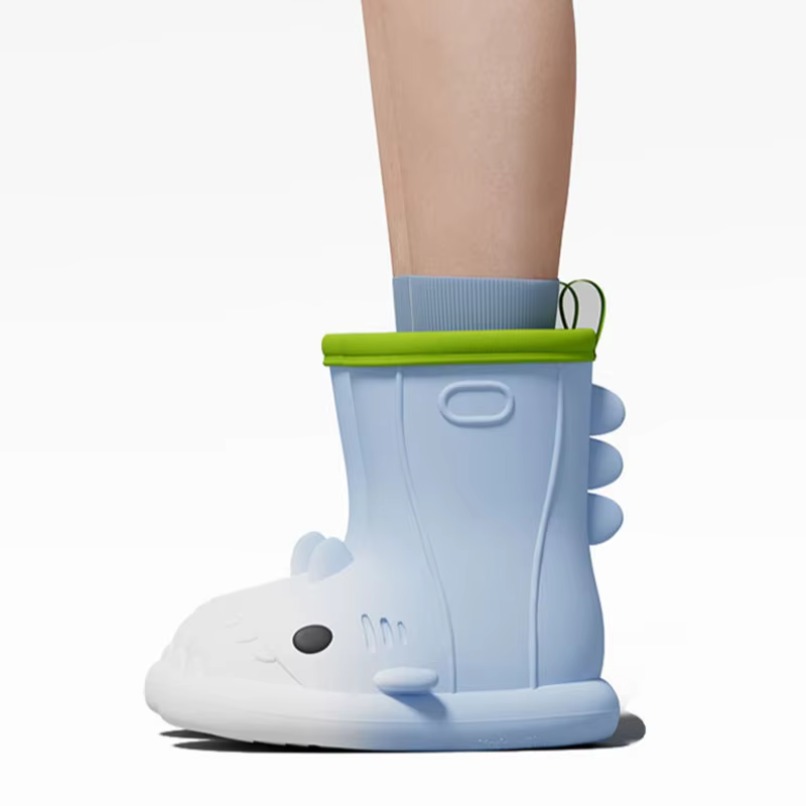 Rain Boots Shark Botas Women W - Women'S Shoes For Neuropathy 评论和价格