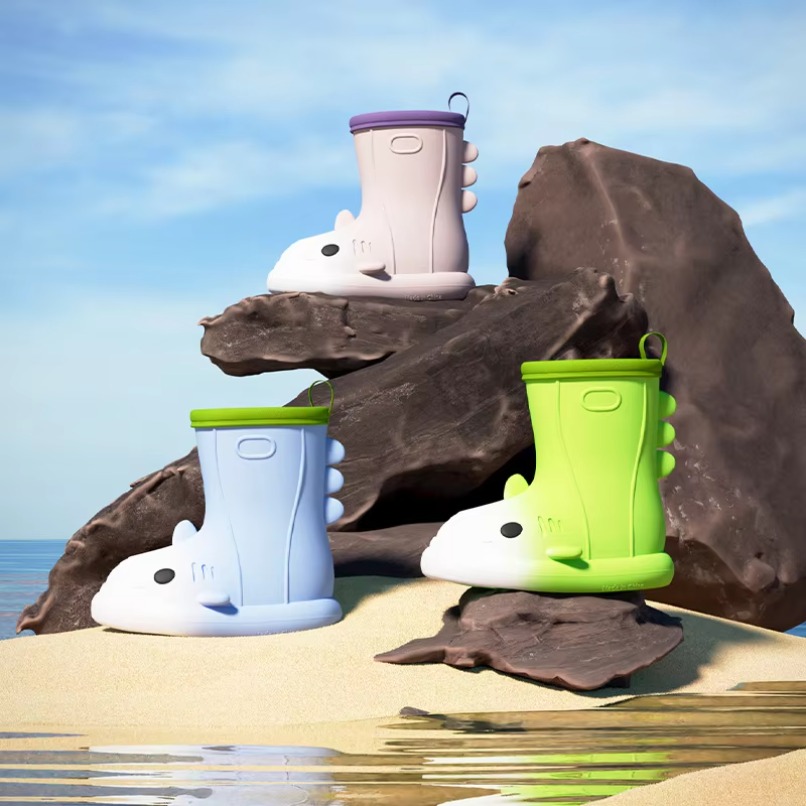 Rain Boots Shark Botas Women W - Women'S Shoes For Neuropathy 评论和价格