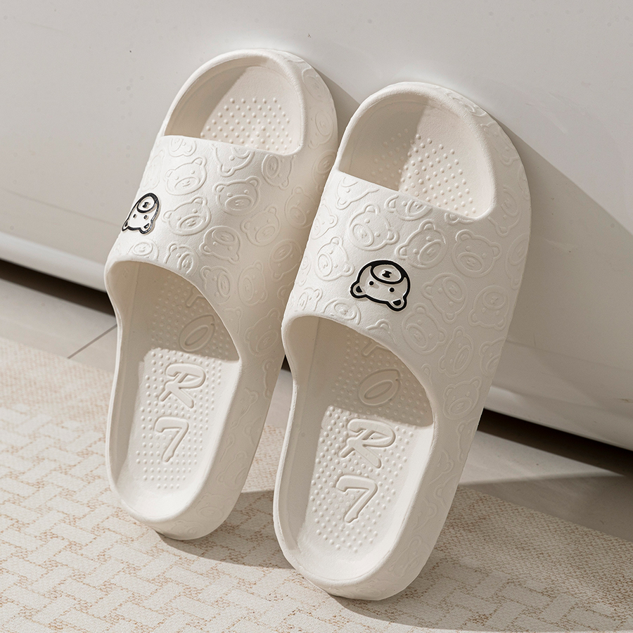 Printting Cute Bear Women Slip - Women'S Shoes For Neuropathy 评论和价格