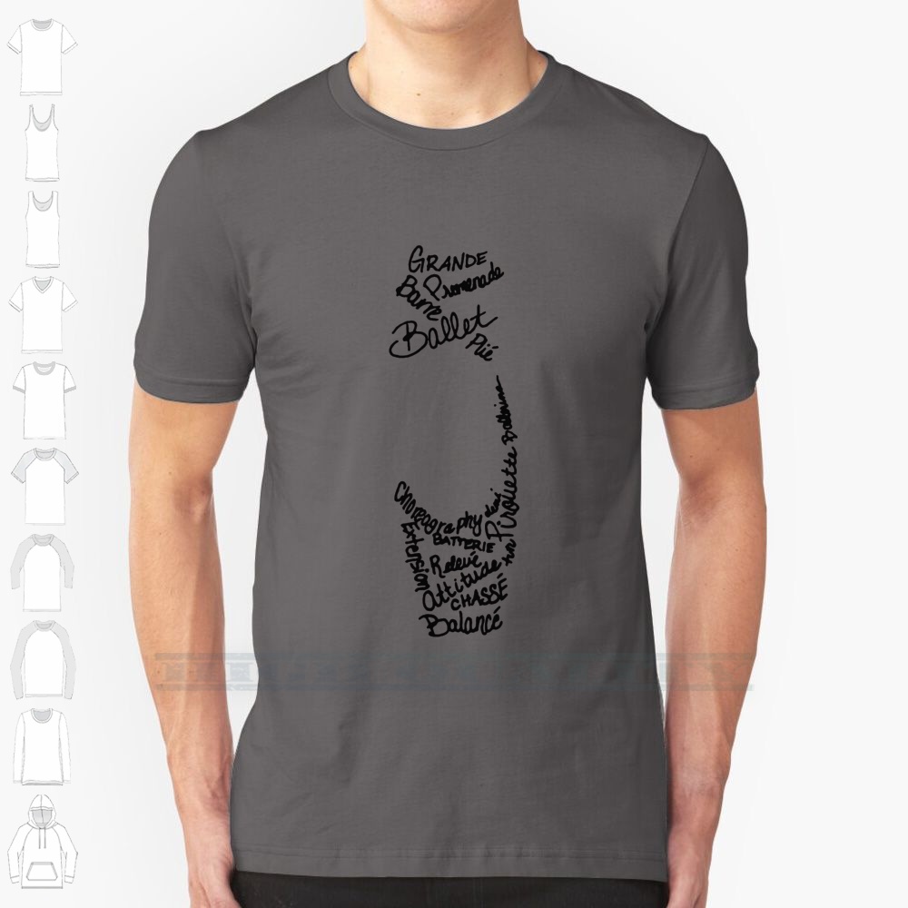 Pointe Shoe Ballet Shirt 100%  - Women Shoes Quote 评论和价格