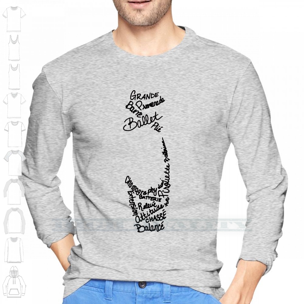 Pointe Shoe Ballet Shirt 100%  - Women Shoes Quote 评论和价格