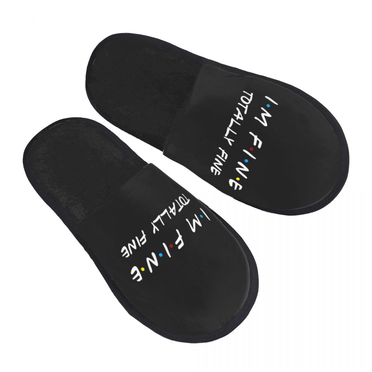 Custom Print Women I'm Fine Ho - Women Shoes Quote 评论和价格