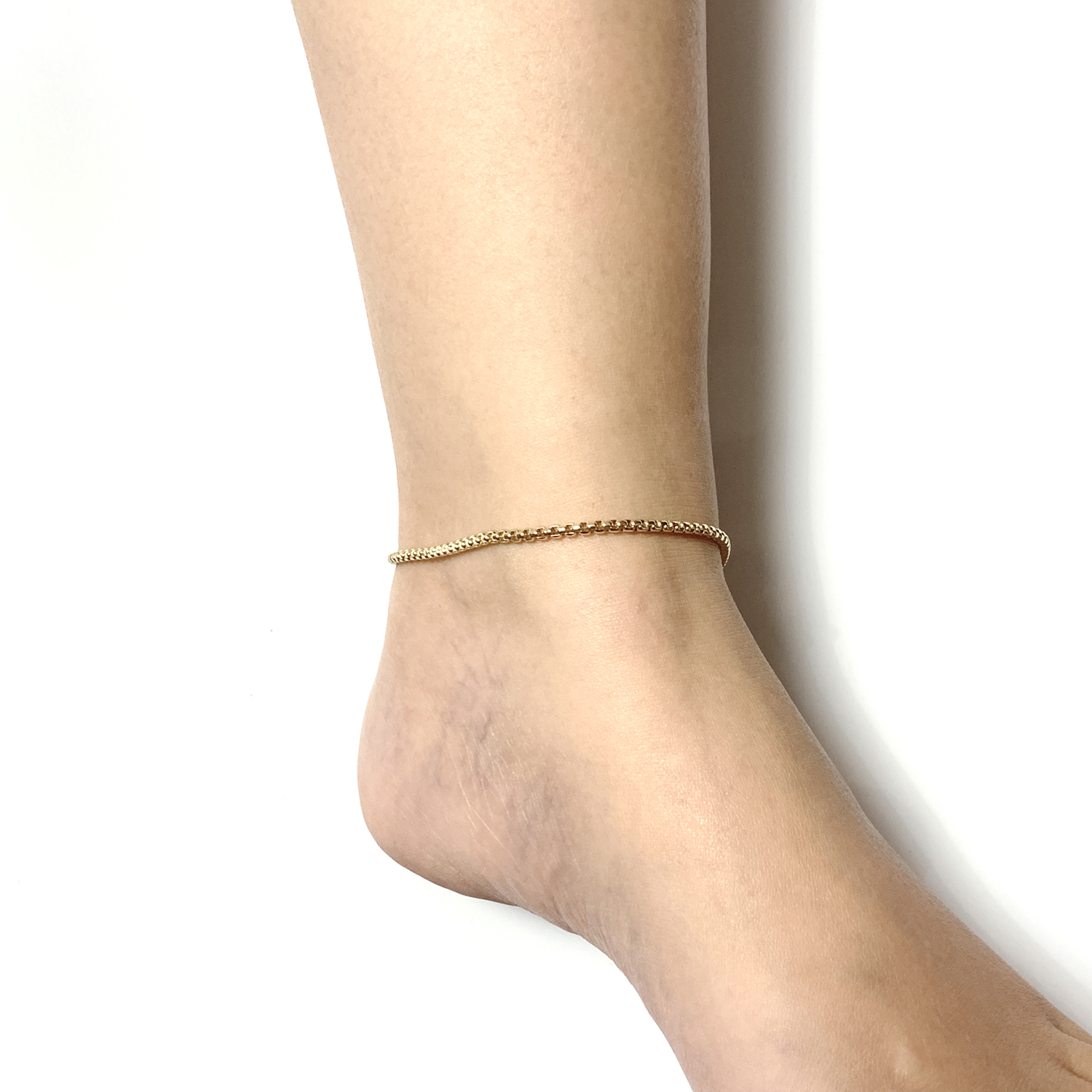 Women Ankel Bracelets 18K Gold - Gold Chain Sandal 评论和价格