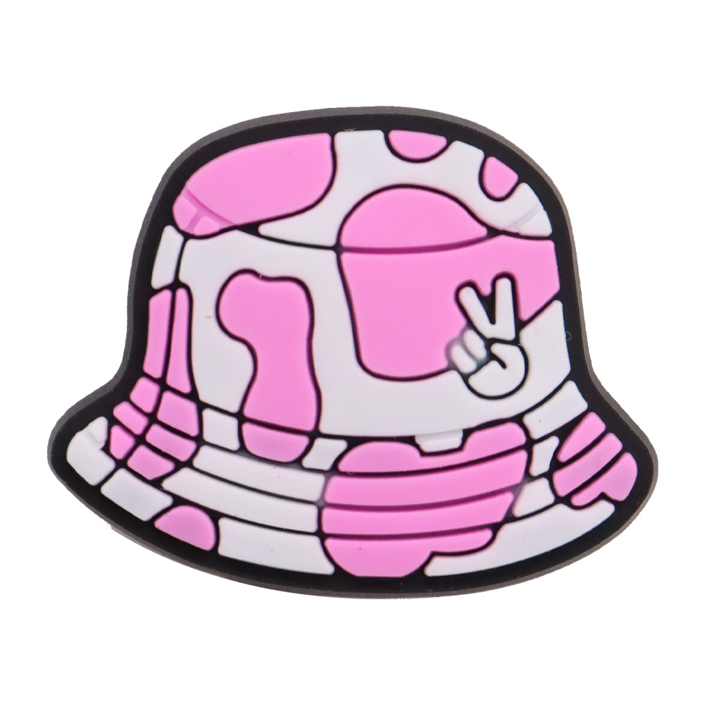 Pink Hat Bag Shoe Charms for C - Croc Style Clog 评论和价格