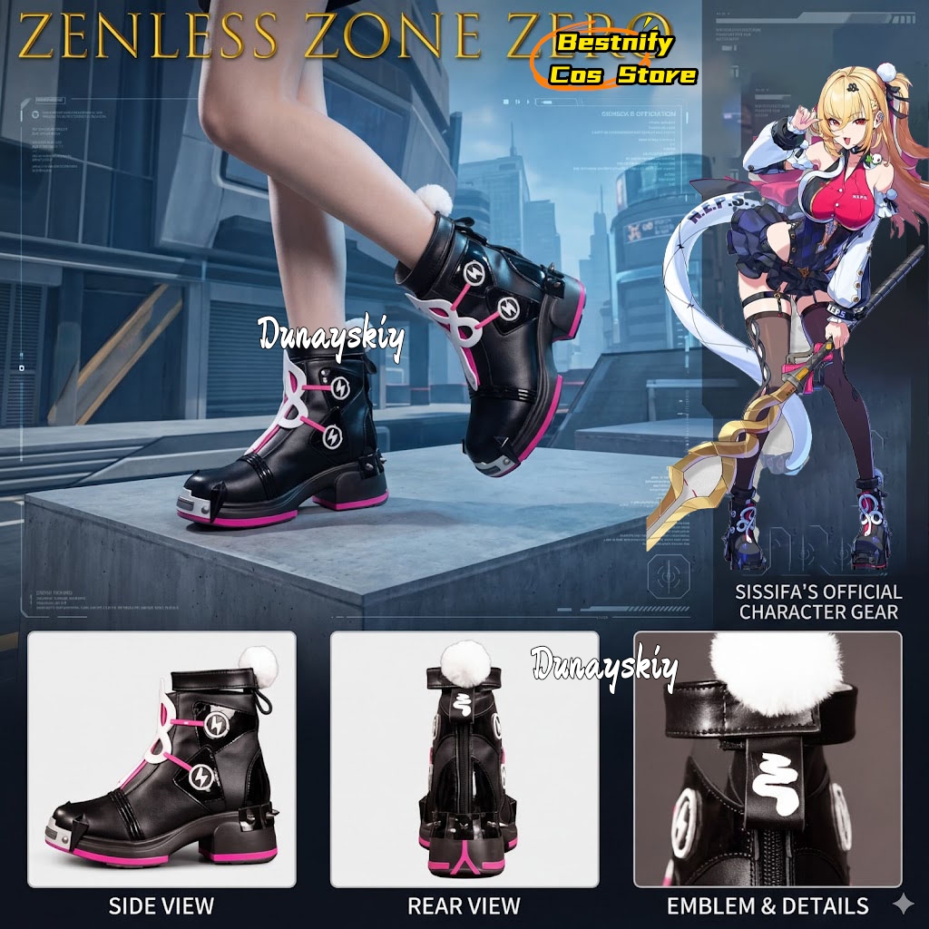 Bestnify Cos*Zenless Zone Zero - Women'S Shoes Zone 评论和价格